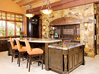 Stone and Granite kitchen